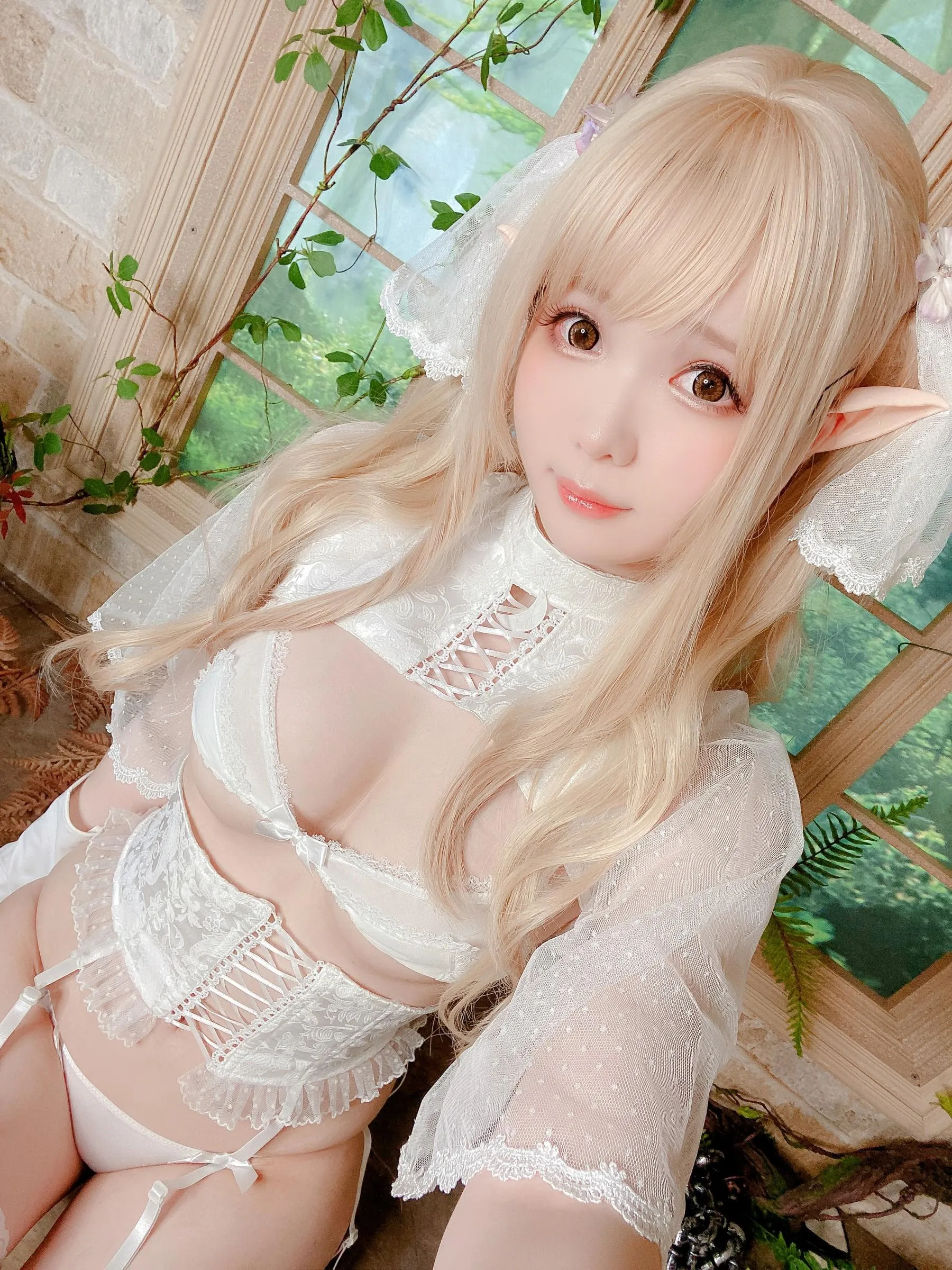 霜月shimo – NO.58 Fantia 2022年08月会员合集6期-2022-08-20 妖精 [21P]插图8